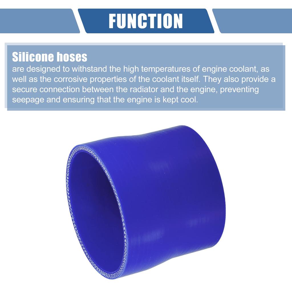 X AUTOHAUX Silicone Hose Silicone Pipe Radiator Hose 1 Piece Inner Diameter 3.0 -