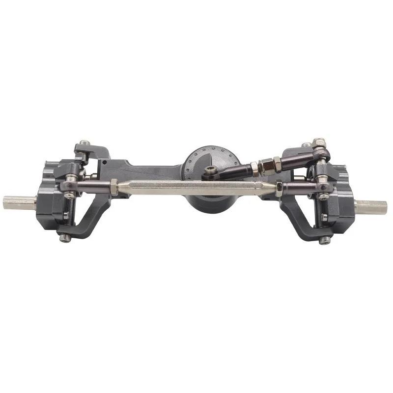 MN99S MN D90 D91 D96 MN98 MN45 CNC Metal Front and Rear Portal Axle Set 1/12 RC Car Upgrade Parts