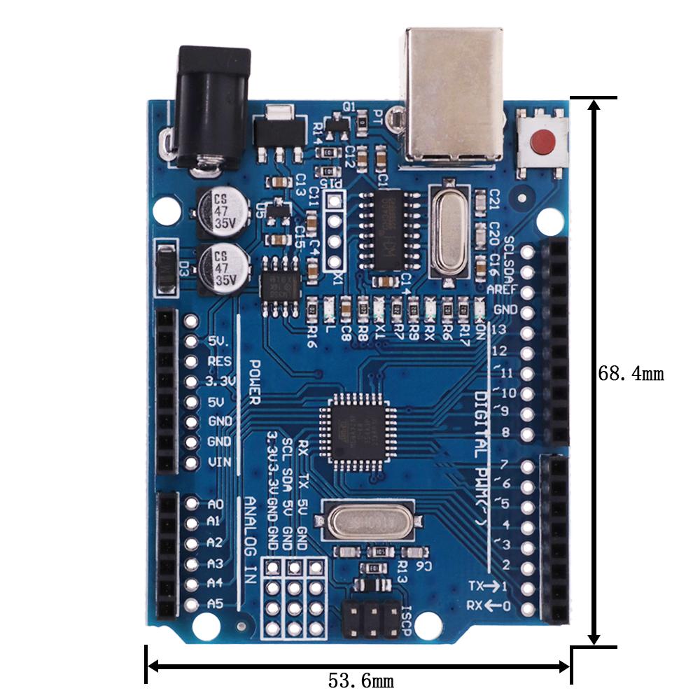 CNC Shield V3 Engraving Machine 3D Printer+ A4988 DRV8825 AT2100 Driver Expansion Board For Arduino + UNO R3 with USB Cable