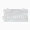 Bead Organizer Box 12Pcs Small Clear Plastic Bead Storage Containers With Hinged Lid For Storage Crafts Jewelry Organizer