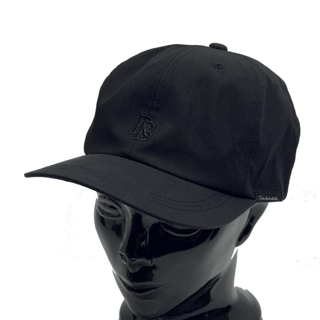 RUBN BLACK COLLETION Cotton Nylon All Size Black Custom-made Straight/Flat Cap, Water-Repellent, Season, XL,