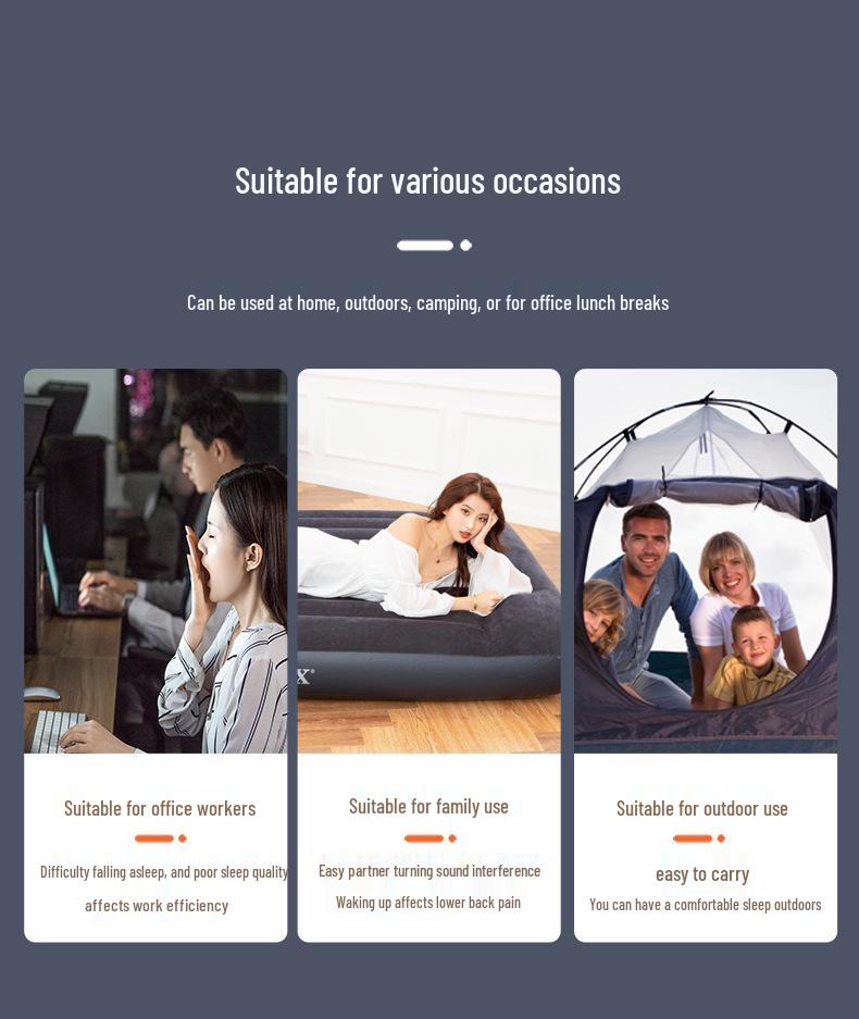 Intex 66767 Single Inflatable Bed with Built-in Pillow