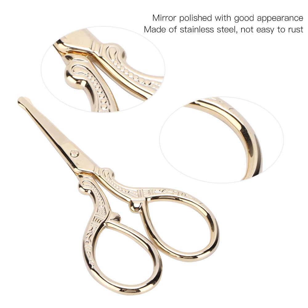 Lightweight Embroidery Scissors Stainless Steel Sewing Scissors Thread Scissors  For Sewing Crafts