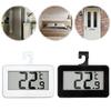 Mini Refrigerator Fridge Thermometer Waterproof Digital Freezer Thermometer with Hook Digital Refrigerator Thermometer for Home