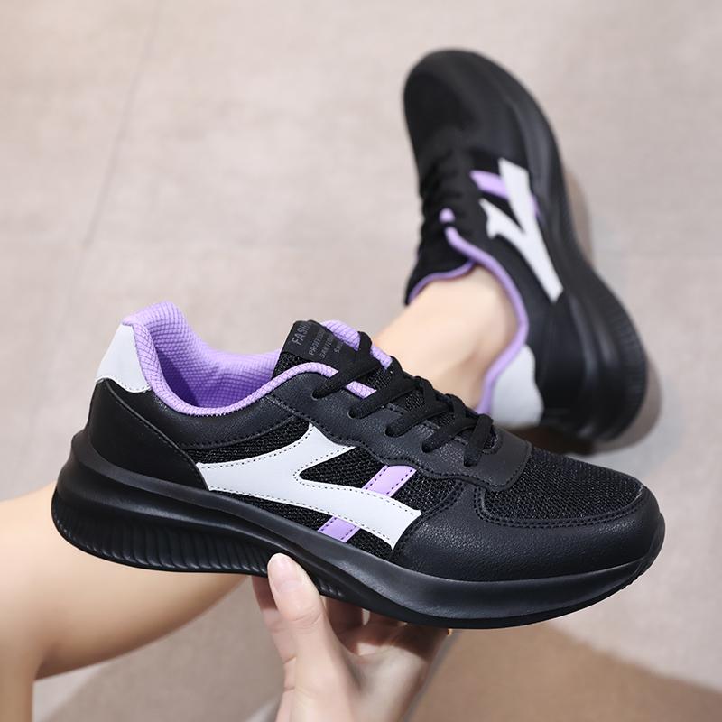 Fashion Purple Women Casual Shoes New Style Fashion Concise Board Shoes Breathable Comfortable Casual Sneakers Women Walking Shoes