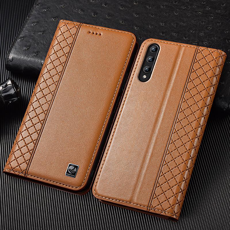Flipové pouzdro z pravé kůže Napa pro Samsung Galaxy A10 A20 A30 A40 A50 A70 A80 A90 Pouzdra na peněženku pro telefon