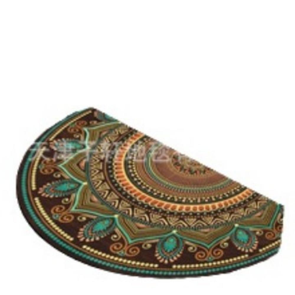 Nordic National Wind Diatom Mud Mat Bathroom Toilet Absorbent Non-slip Dirty and Easy To Clean Porch Mat