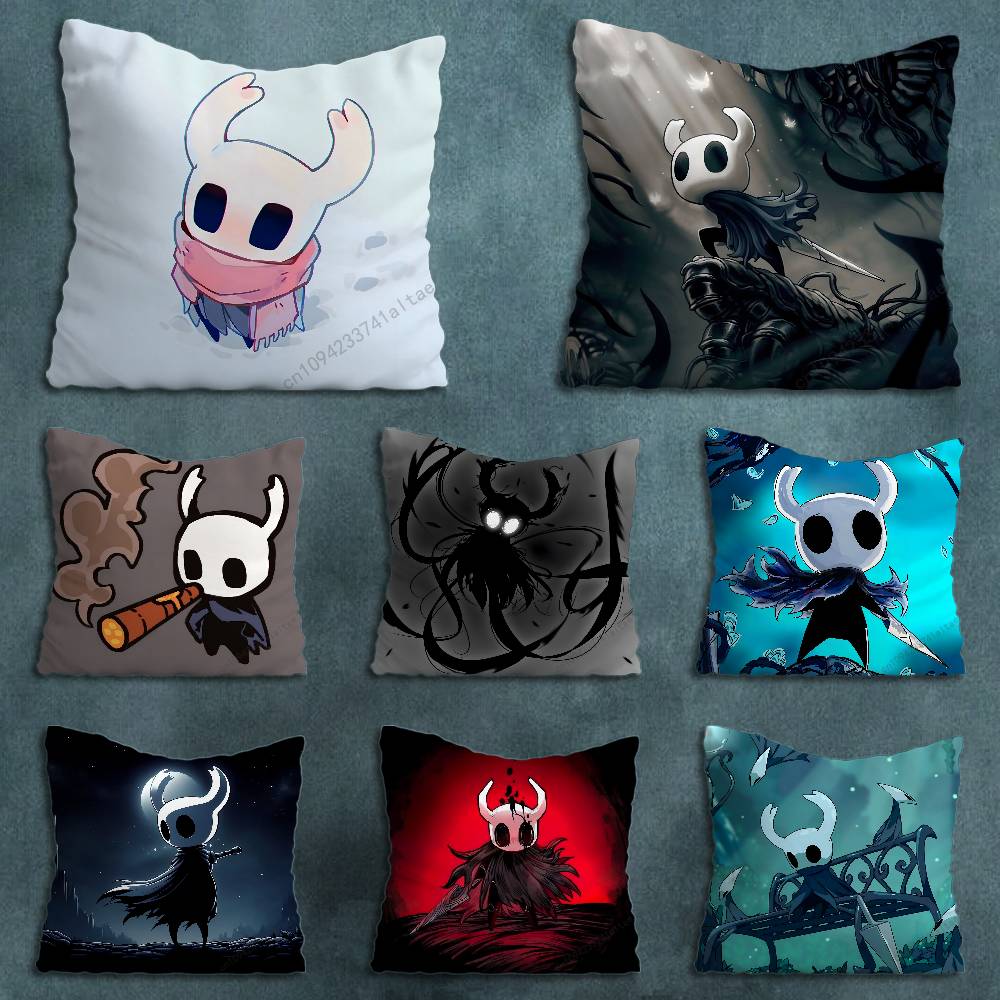 Game HHollow KKnight Pillow Over Living Room Sofa Cushion Cover Home Decoration Bedroom Room Bed Pillow Cover
