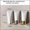 PE Soft Tube Face Wash Bottles with Acrylic Flip-Top, Available In 50/80/100/150ml