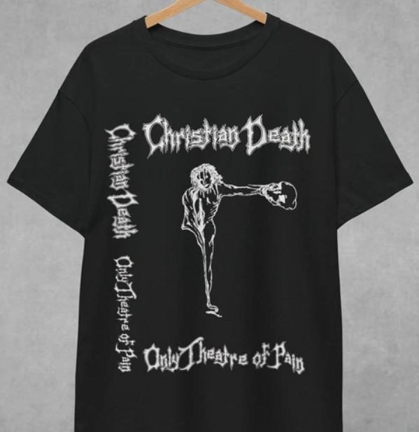 Christian Death Only Theatre of Pain Graphic T Shirt Unisex T-Shirt S