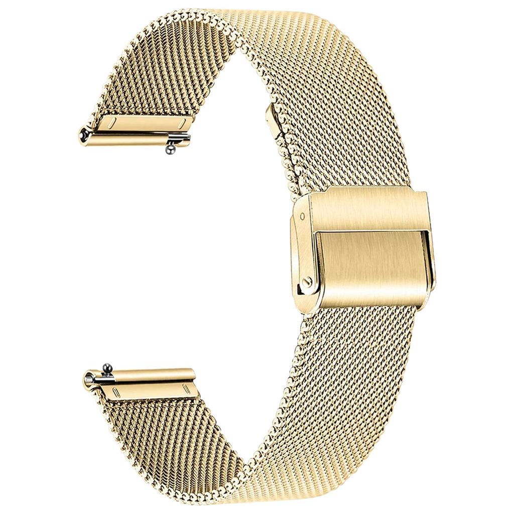 20/22mm Universal Milanese Watchband Quick Release Watch Band Mesh Stainless Steel Strap Wrist Belt Bracelet Silver