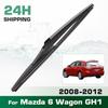 Rear Windshield Wipers Blades,Premium All-Season Wiper blades Replacement For Mazda 6 Wagon GH1 2008-2012,Natural Rubber Bayonet,Easy to Install 14″