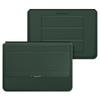 16-inch Laptop Sleeve With Built-in Hand Rest Stand MacBook Air 13.6 Pro PU Leather Inner Case Multi-Color Options