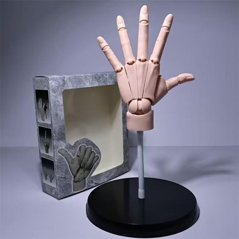 Articulated Hand Model Drawing Figurine Sketch Artist Painting Sculpture Hand Finger Joint Figurine Figma Doll House Decoration
