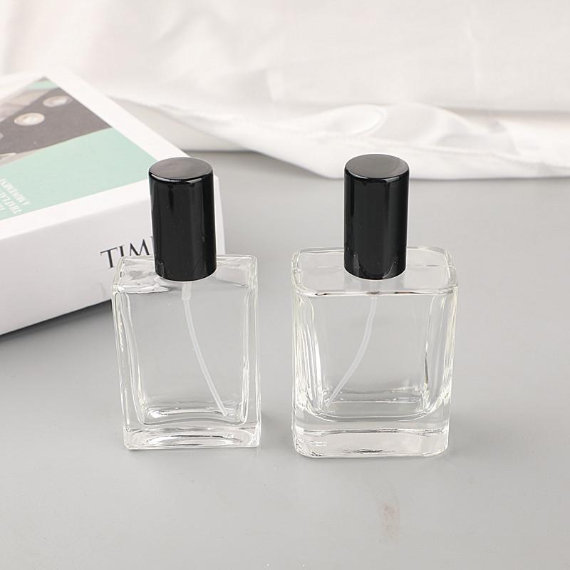 Portable High-End Glass Perfume Refill Spray Bottle, 30ML/50ML - Large Capacity for Travel