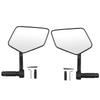 Handlebar Bike Mirror, Bicycles Cycling Rear View Mirrors, 360 Degree Adjustable Rotatable Handlebar Mounted Bike Mirror
