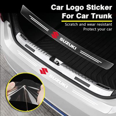 Transparent Car Trunk Badge Protective Sticker For Jimny GW250 Samurai Vitara Swift Baleno SX4 Ignis Alto Splash Swace