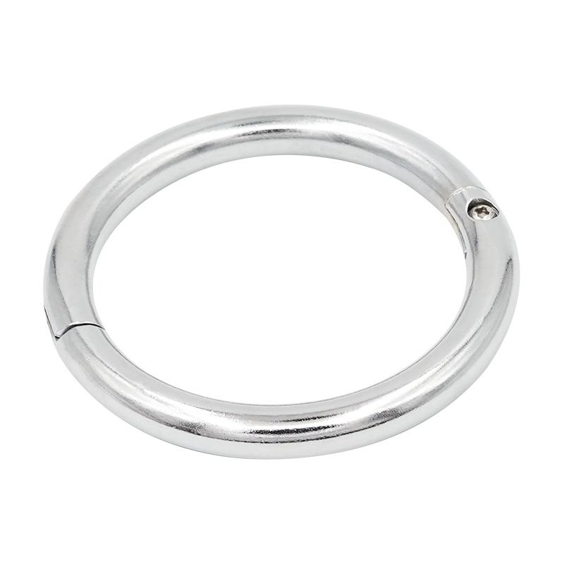 

1Pcs Metal Cattle Nose Rings Bull Ox Cow Bovine Traction Clamp 9/10cm Farm Animal Livestock Nose Clips Farm Animal Supplies 1pcs