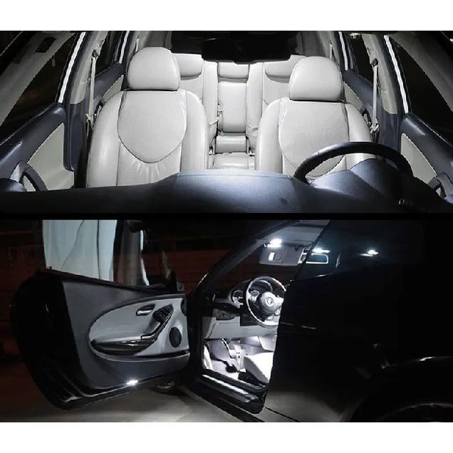 ABRIGHT Car Interior LED Light For RENAULT Laguna 2 3 Coupe Clio Megane 1 2 3 4 CC Scenic Grand Scenic Espace Accessories Canbus