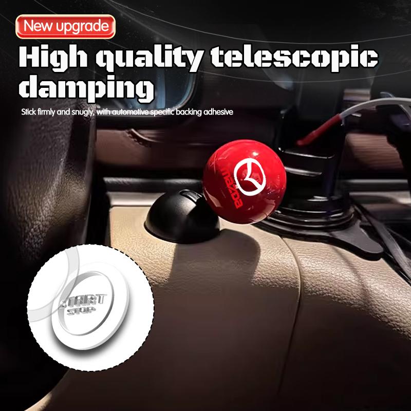 Car Engine Start/Stop Button Joystick Car Starter Motor Accessories For Mazda 3 5 6 CX-3 CX-4 CX-5 CX-7 CX-9 Axela 6 RX8 7 MX3 j1