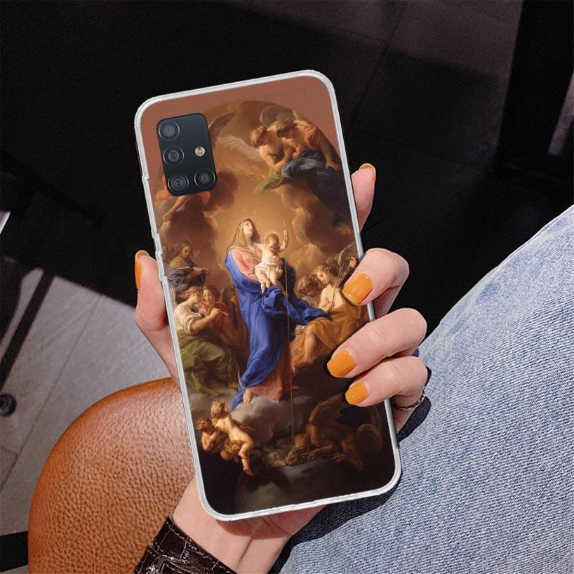 Renaissance Art Painting Phone Case For Samsung Galaxy A52 A32 A22 A12 A51 A31 A50S A30S A20S A10S Note 20 Ultra 10 Plus S10 A72