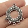 10pcs Charms Earring Connector Antique Silver Color Earring Connector Charms Earring Connector Charms For Jewelry Making