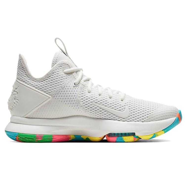 New Nike LeBron Witness 4 EP 'White Multi Camo' CD0188-102