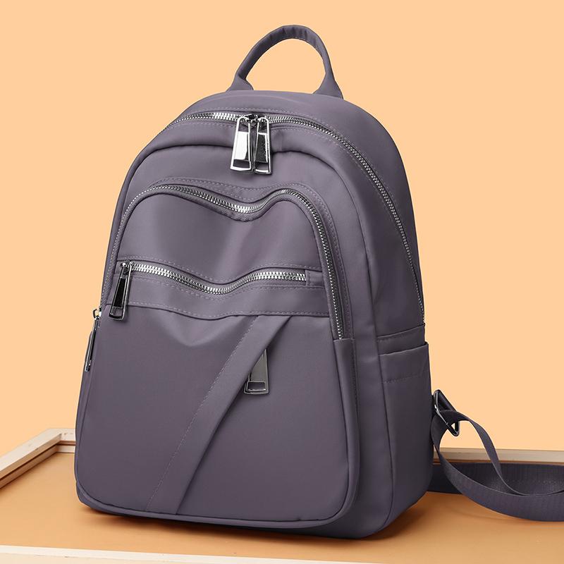 Women's Backpack Travel Large Capacity Solid Color Backpack