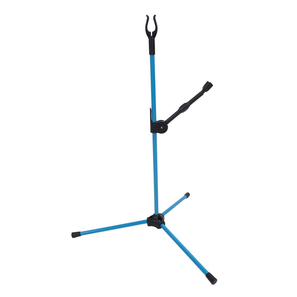 Archery Recurve Bow Stand Holder Adjustable Fiberglass Archery Bow Stand for Recurve Bows Compound