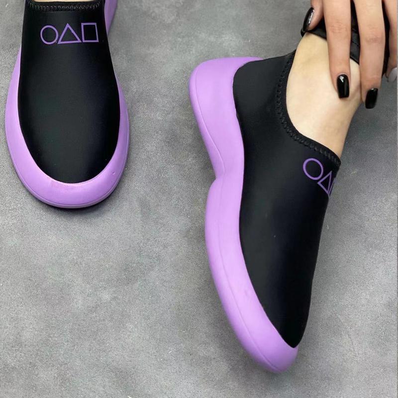 

Модные неоновые слипоны женские летние кроссовки из эластичной ткани спортивные лоферы на плоской подошве легкие удобные для ходьбы теннисные женские 38