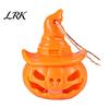 Decorative LED Light for Parties Halloween Witch Hat Pumpkin Lamp, Bat Skull Hollow Night Unique Ornament Lamp Party, Spooky Tabletop Decor