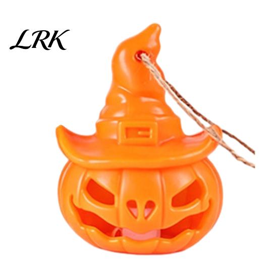 Decorative LED Light for Parties Halloween Witch Hat Pumpkin Lamp, Bat Skull Hollow Night Unique Ornament Lamp Party, Spooky Tabletop Decor