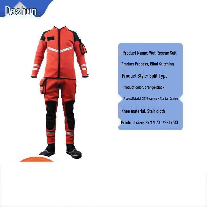 Professional Diving & Water Rescue Wetsuit Standard Size
