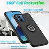 Armor Case For Motorola Moto G35 G55 G85 5G E14 G04S G04 G24 G84 G54 G53 Cover Ring Magnetic Holder Stand Coque Funda Shell Capa