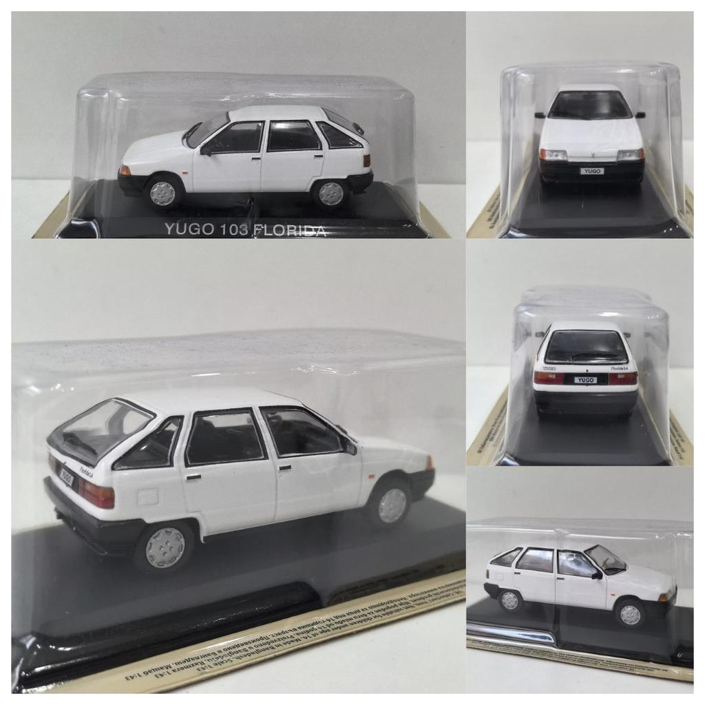 IXO Diecast 1/43 Scale YUGO 103 FLORIDA 3L Alloy Car Model