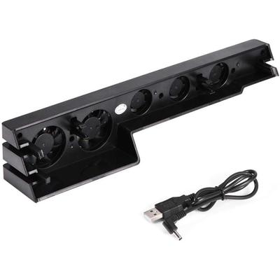 PS4 PRO için Soğutma Fanı, USB Harici Soğutucu 5 Fan Turbo Sıcaklık Kontrolü Sony Playstation4 Pro Oyun Konsolu için Soğutma Fanları