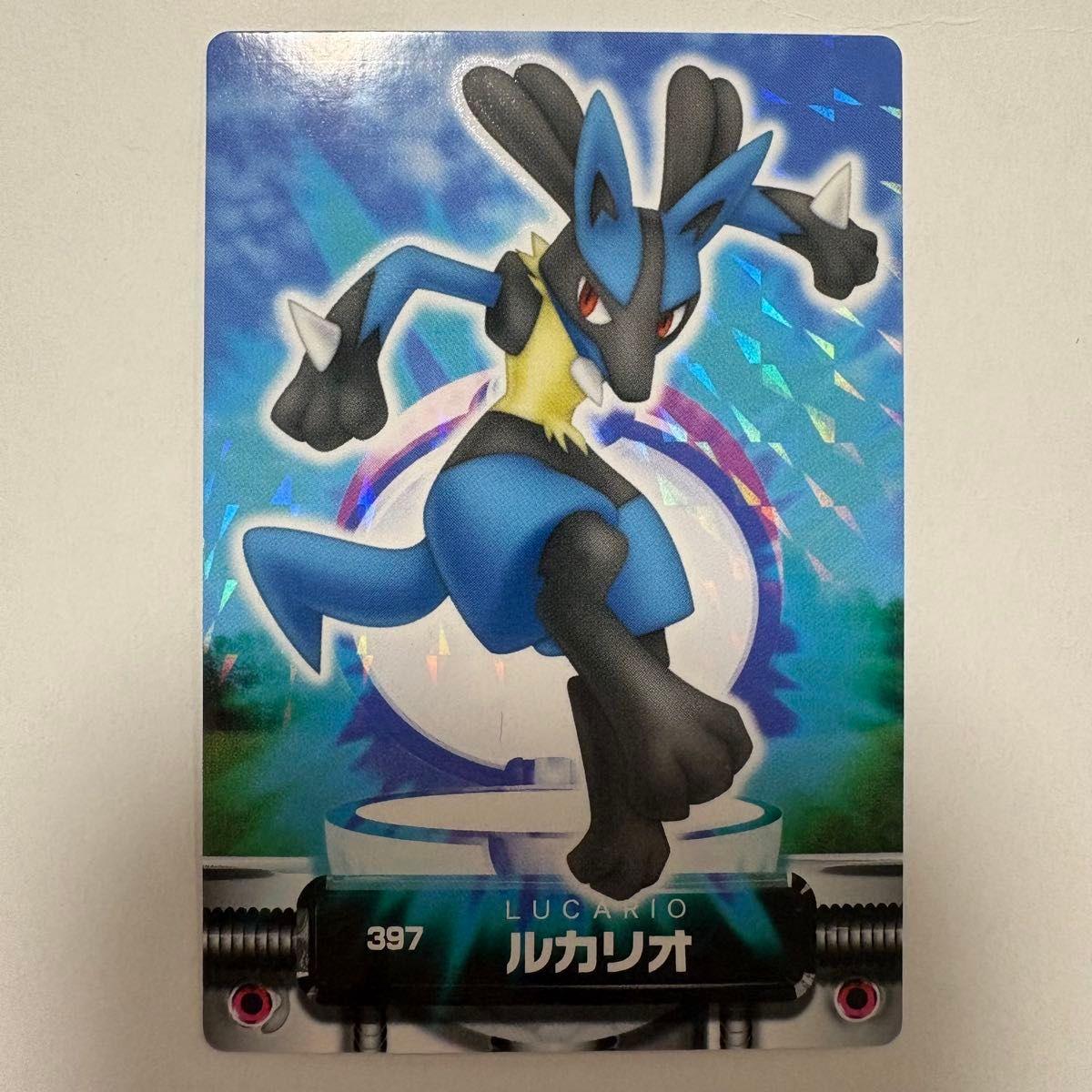 Used [Beautiful item! Rare] Pokemon Encyclopedia Card Lucario Carddass Pokemon Card Trading Card Pokemon Encyclopedia Card Trading Card Pokemon Card