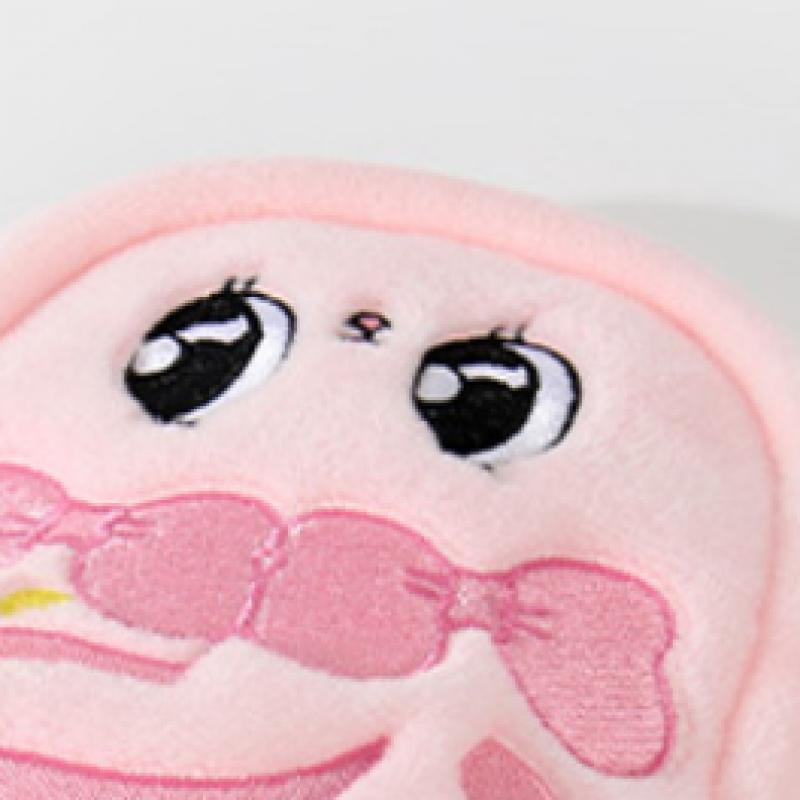 Daiso Esther Bunny Face Pouch  Large 
