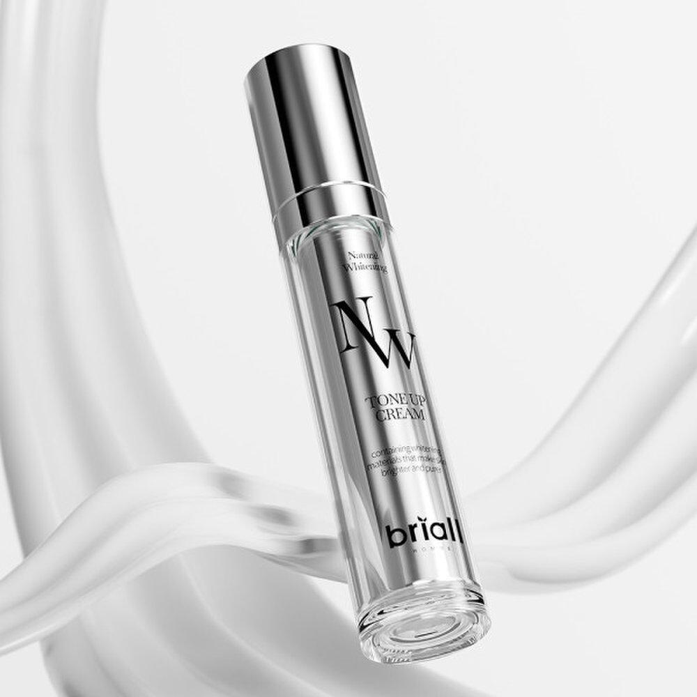 BRIALL Homme Confidence-boosting hypoallergenic instant whitening tone-up cream 50ml