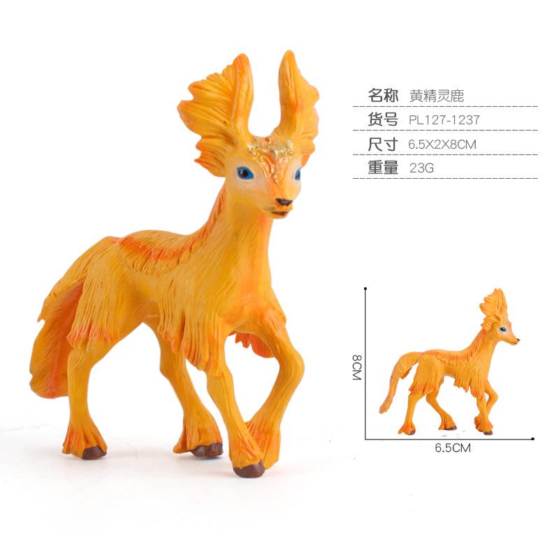 Simulation Mythological Story Elf Model Unicorn Pegasus Solid Boutique Interior Ornament Doll