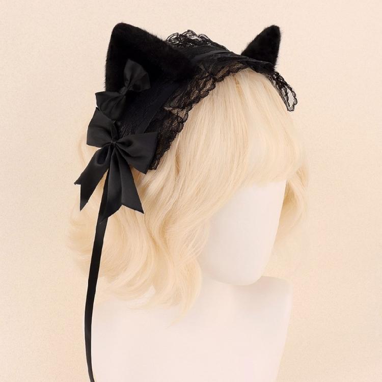 Stylish Anime Kitten Hair Hoop Eye-catching Headpiece Headwear for Stage Halloween Cosplay Role Play