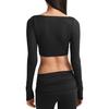 Nike X Skims Matte Moisture-Wicking Soft Long Sleeve T-Shirt Women tops IR5073-054