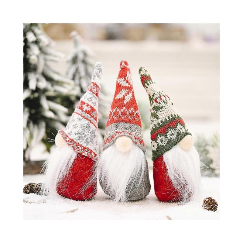 Christmas decoration, creative faceless Rudolph doll design