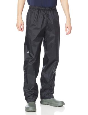 Aquablock Rain Pants, Berg Tech, Unisex, Waterproof, Breathable, 20-Wash Durable Water Repellent, Outdoor/Fishing, Black, XL, B2JF0A01