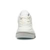 Li Ning Superwave Textile, Synthetic Leather Slip Resistant Abrasion Resistant Mid Top Skateboard Shoes Men's White AGCQ061-1