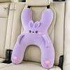 Decorative Car Interior Accessory H-Shaped Pillow for Kids, Cute Neck Pillows Seat, Sleeping Vehicle Seat Gap Filler Pillow, Plush Rest Cushion Trips