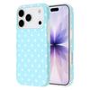 Coque pour iPhone 17 Pro Max Design à Pois Housse Arrière de Téléphone en TPU IMD