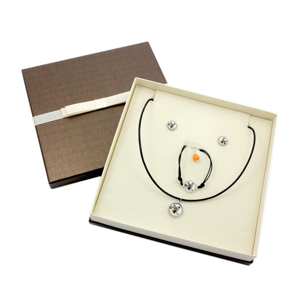 Yorkshire Terrier, Yorkie – A set of jewelry in a box, necklace | Art-Dog