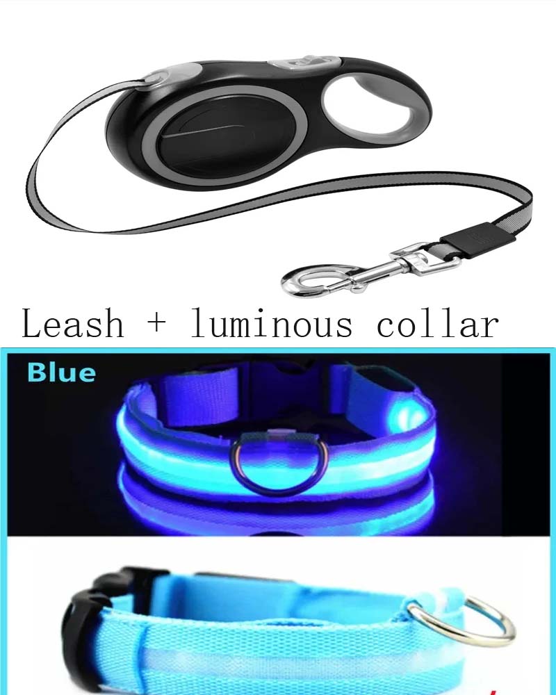 Professional Long Strong Pet Leash For Large Dogs Durable Nylon Retractable Big Dog Walking Leash Leads Automatic Extending Dog Leash Rope