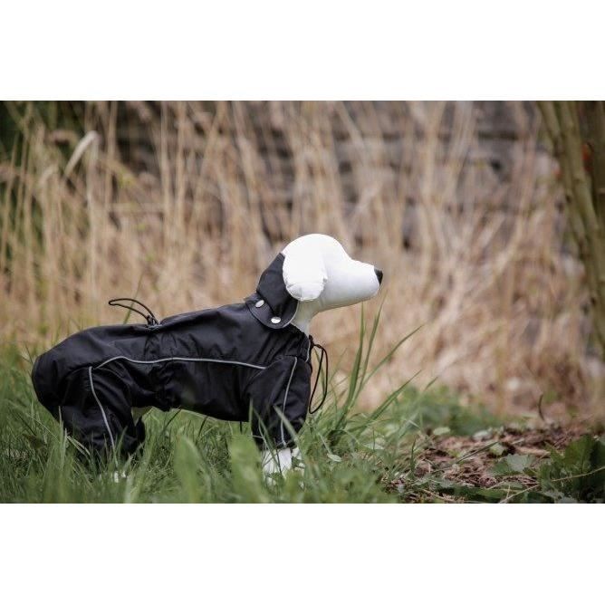 KERBL Manteau de pluie impérméable Manchester XXXL- 70 cm - Noir